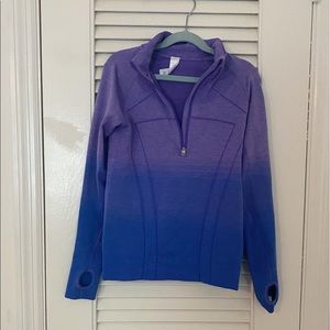 Ivivva girls quarter zip, size youth 10.